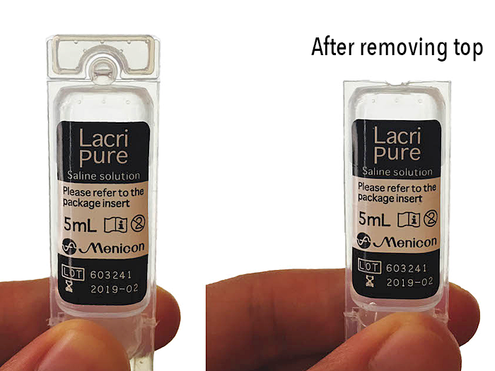 LacriPure Preservative-Free Eye Drops - 98 Pack of 5mL Vials | Dry Eye Relief & Contact Lens Comfort | Ideal for Daily Use, Travel & Post-Surgery Care