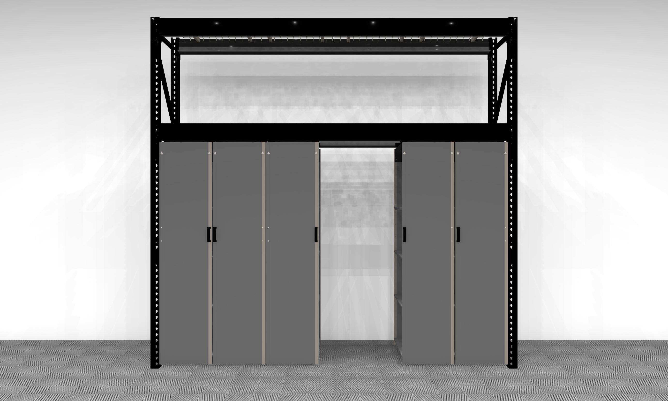 Levrack Heavy Duty Storage Shelving Units - Durable Metal Shelves for Garage, Warehouse & Home Organization