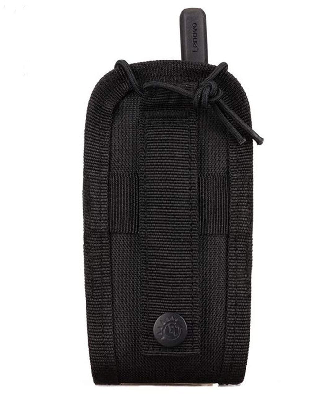 Universal MOLLE Radio Case Holder Pouch Bag - Adjustable Walkie Talkie Pouch for Tactical Gear, Outdoor Adventures & Emergency Communication - Perfect for Camping, Hiking & Security Teams