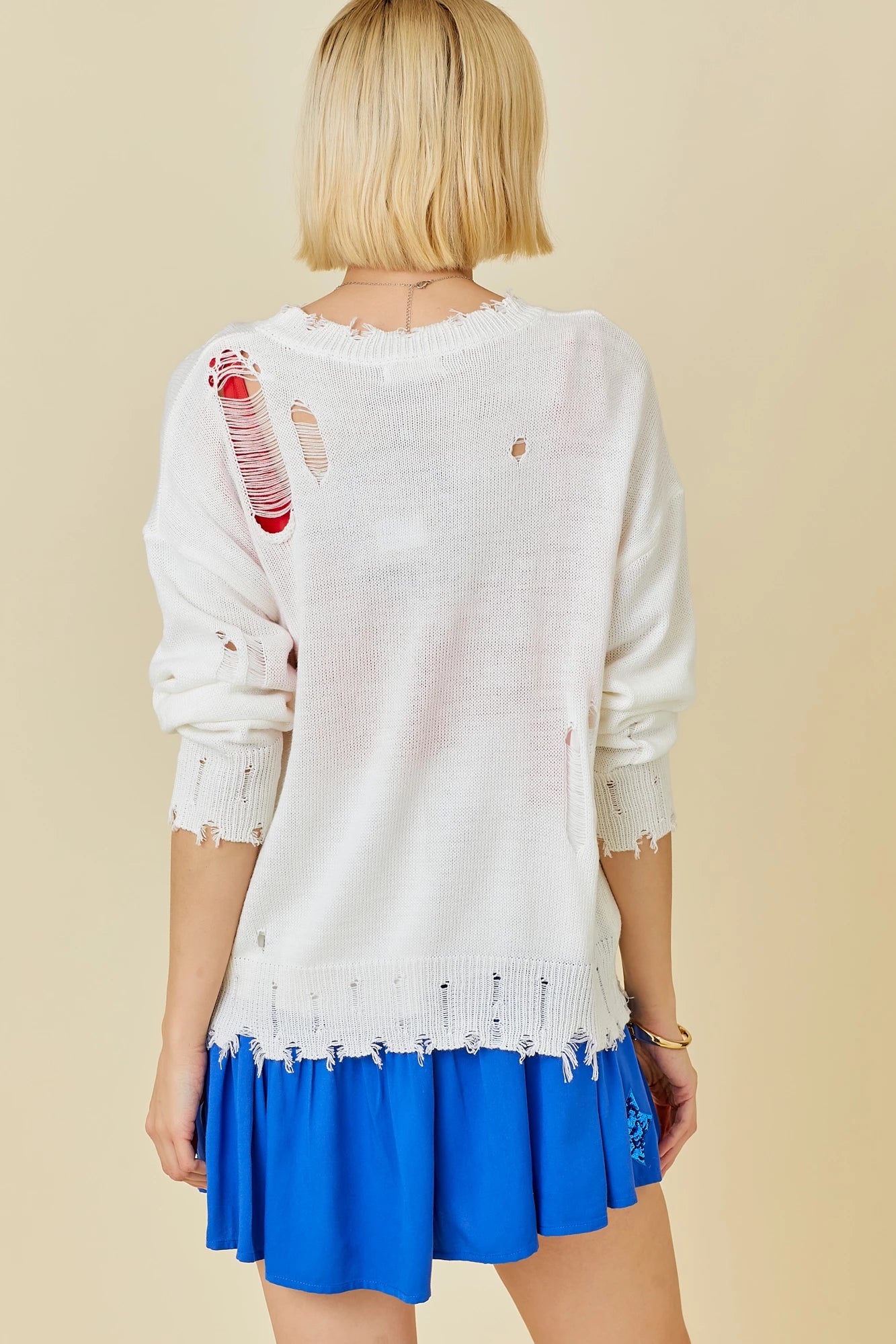 Vintage Distressed American Flag Sweater - Cozy Patriotic Pullover for Men & Women - Perfect for 4th of July, BBQ Parties & Casual Outings