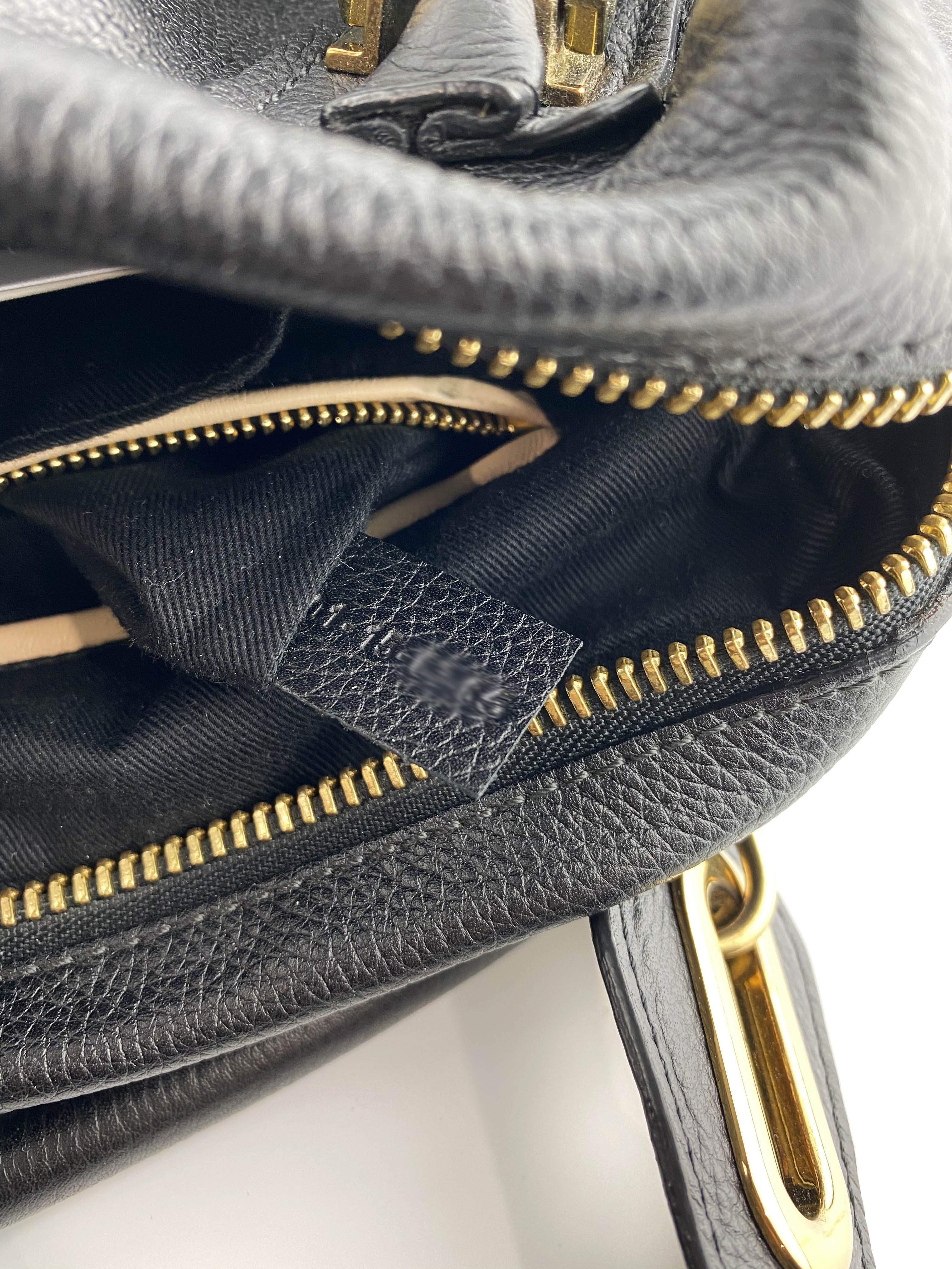 Chloe Small Black Paraty Handbag - Luxury Leather Crossbody Purse for Women, Perfect for Work, Travel & Evening Events