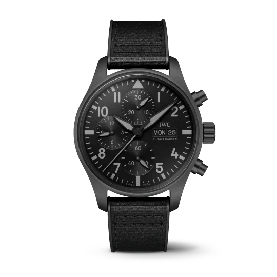 Top Gun Pilot's Watch Chronograph 41mm - Military Aviation Inspired Timepiece for Pilots & Watch Enthusiasts | Perfect for Flight Training, Outdoor Adventures & Everyday Wear