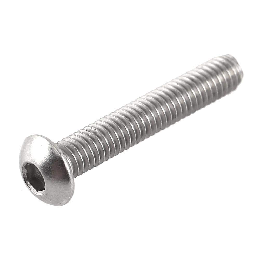 304 Stainless Steel M3 Screws & Nuts Kit - 300pcs Hex Socket Head for DIY & Repair