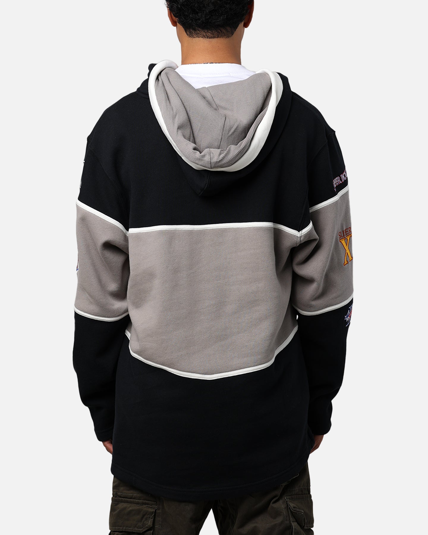 47 Brand Las Vegas Raiders Super Bowl Gridiron Lacer Hoodie - Jet Black NFL Fan Gear for Game Day & Casual Wear
