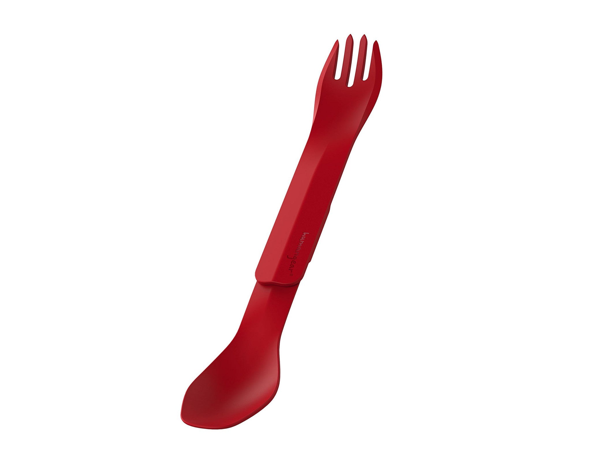 Humangear GoBites Duo Travel Utensils Set - Compact & Lightweight Fork & Spoon for Camping, Hiking, Backpacking & Outdoor Adventures