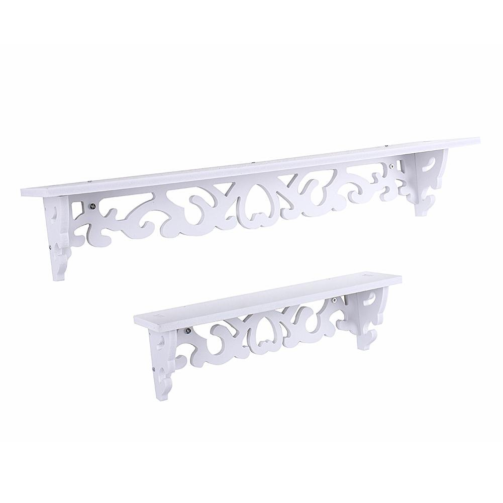 Ejoyous White Floating Wall Shelf - 14.57
