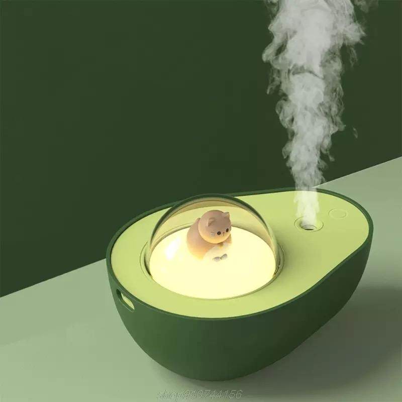 Premium Avocado Humidifier for Home & Office - Ultrasonic Cool Mist Humidifier with Essential Oil Diffuser - Perfect for Bedroom, Nursery, and Dry Skin Relief