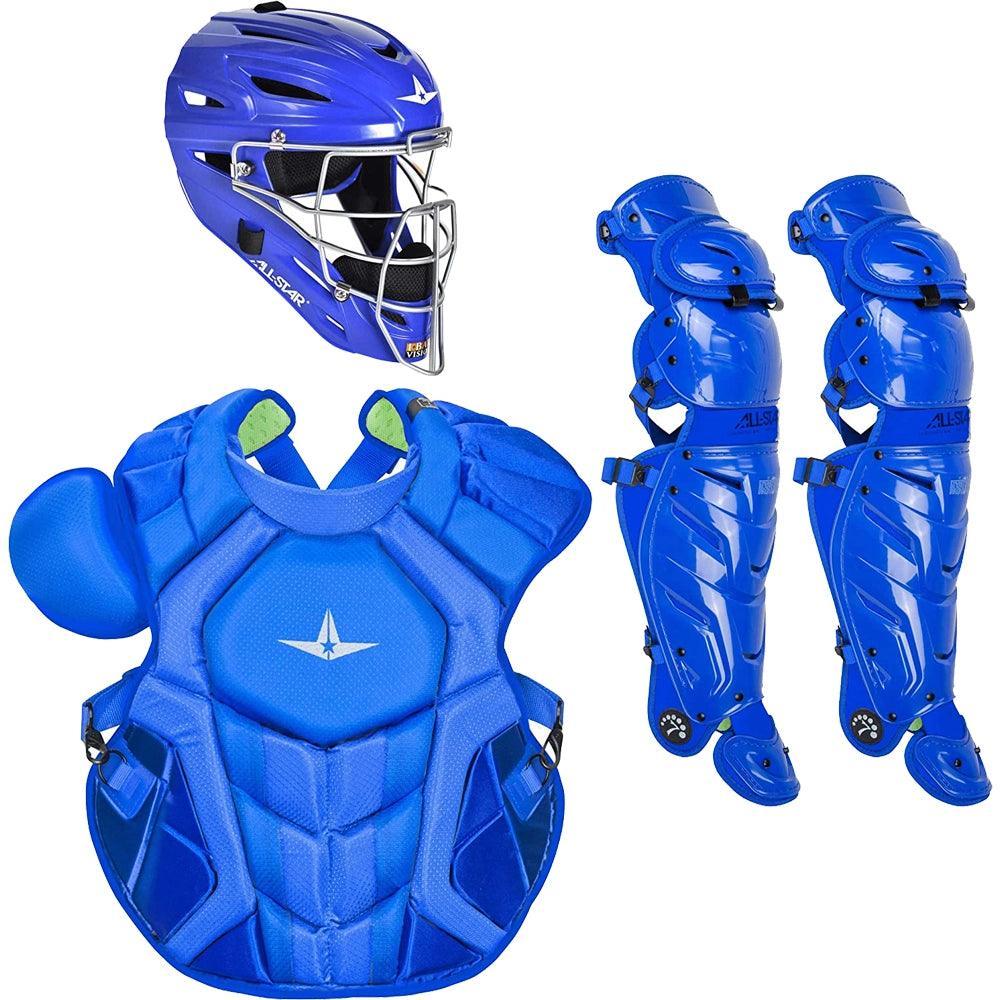 All Star S7 Axis Elite Catcher's Gear Set for Youth (Ages 9-12) - NOCSAE Approved Baseball Equipment - Perfect for Little League & Travel Team Practices