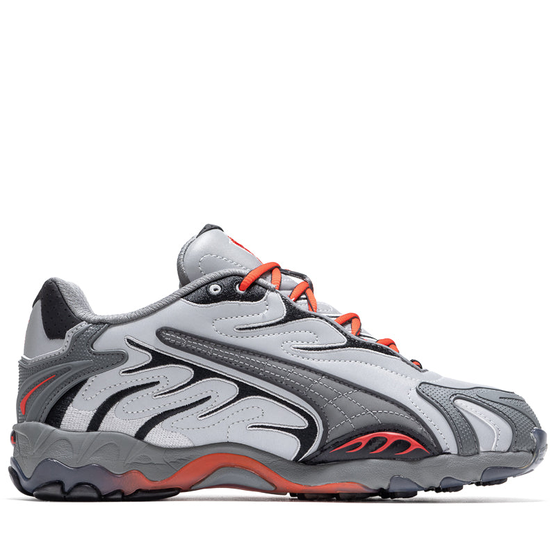 A$AP Rocky x Puma Inhale Reflective Sneakers - Team Silver/Flat Medium Gray - Stylish Running & Streetwear Shoes for Men