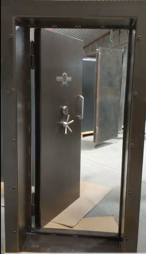 Ironman 8036 Heavy Duty Residential Vault Door - Secure Your Valuables at Home, Office or Safe Room | Burglar & Fire Protection