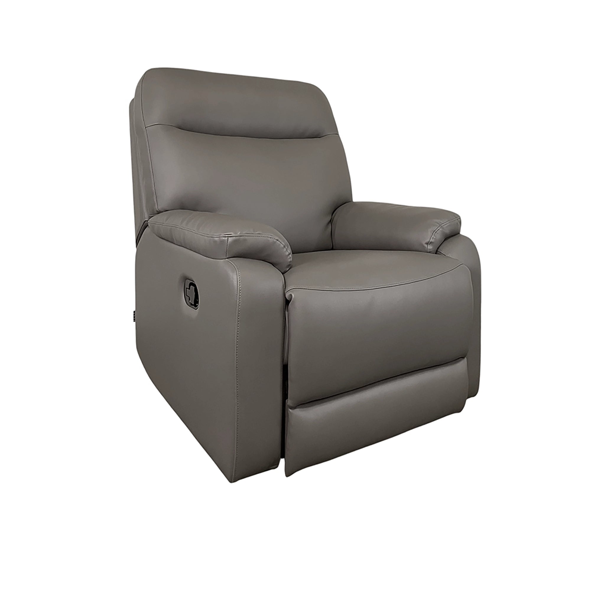 Zeus Recliner Armchair - Premium PU Leather Reclining Chair with Cup Holder & Massage Function for Living Room, Home Theater, and Office Relaxation