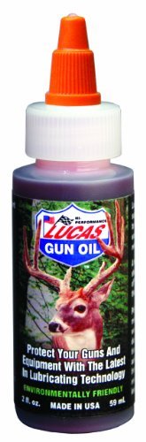 Lucas Oil 10006 Gun Oil - 2 oz | High-Performance Lubricant for Firearms, Hunting & Outdoor Sports | Perfect for Gun Maintenance, Cleaning & Protection