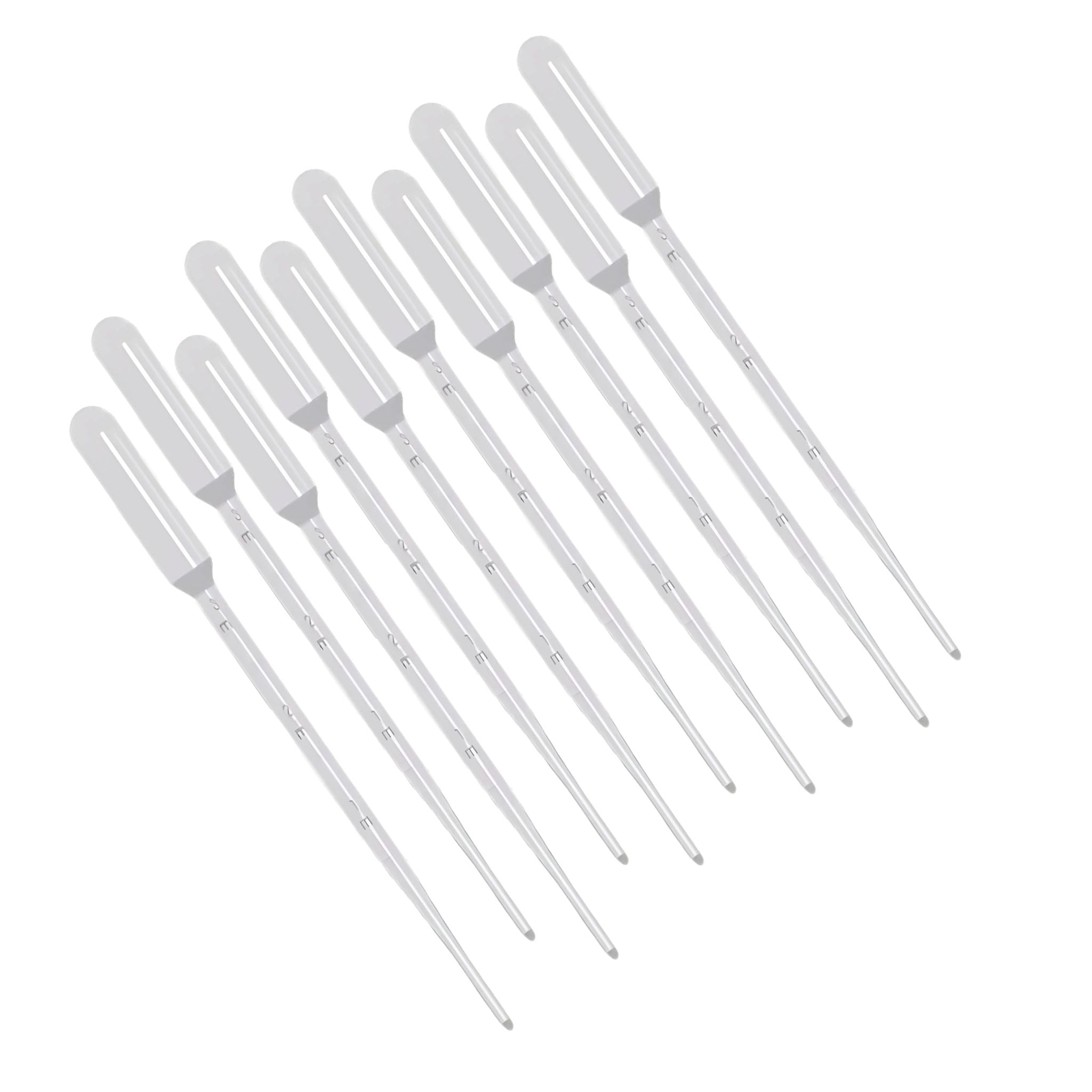 3ml Disposable Plastic Pipettes - Accurate Liquid Transfer for Lab, Science Experiments & DIY Projects