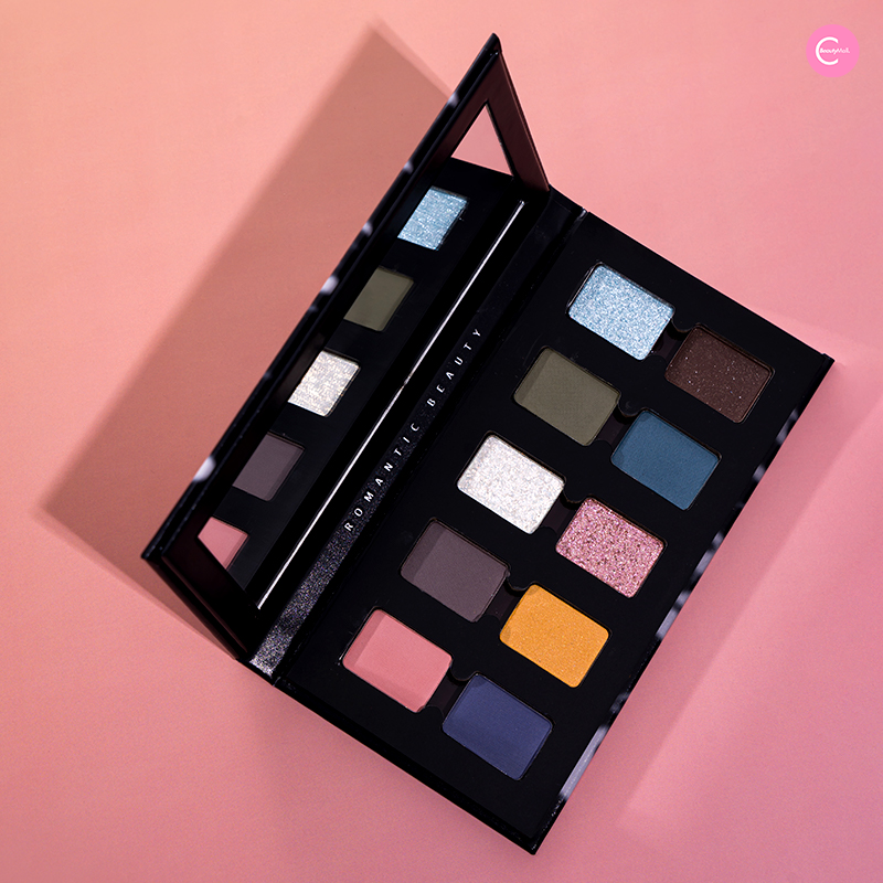 RMT x Nicole33 10-Color Eyeshadow Palette - Highly Pigmented, Long-Lasting Makeup for Day & Night Looks - Perfect for Parties, Weddings & Professional Makeup Artists