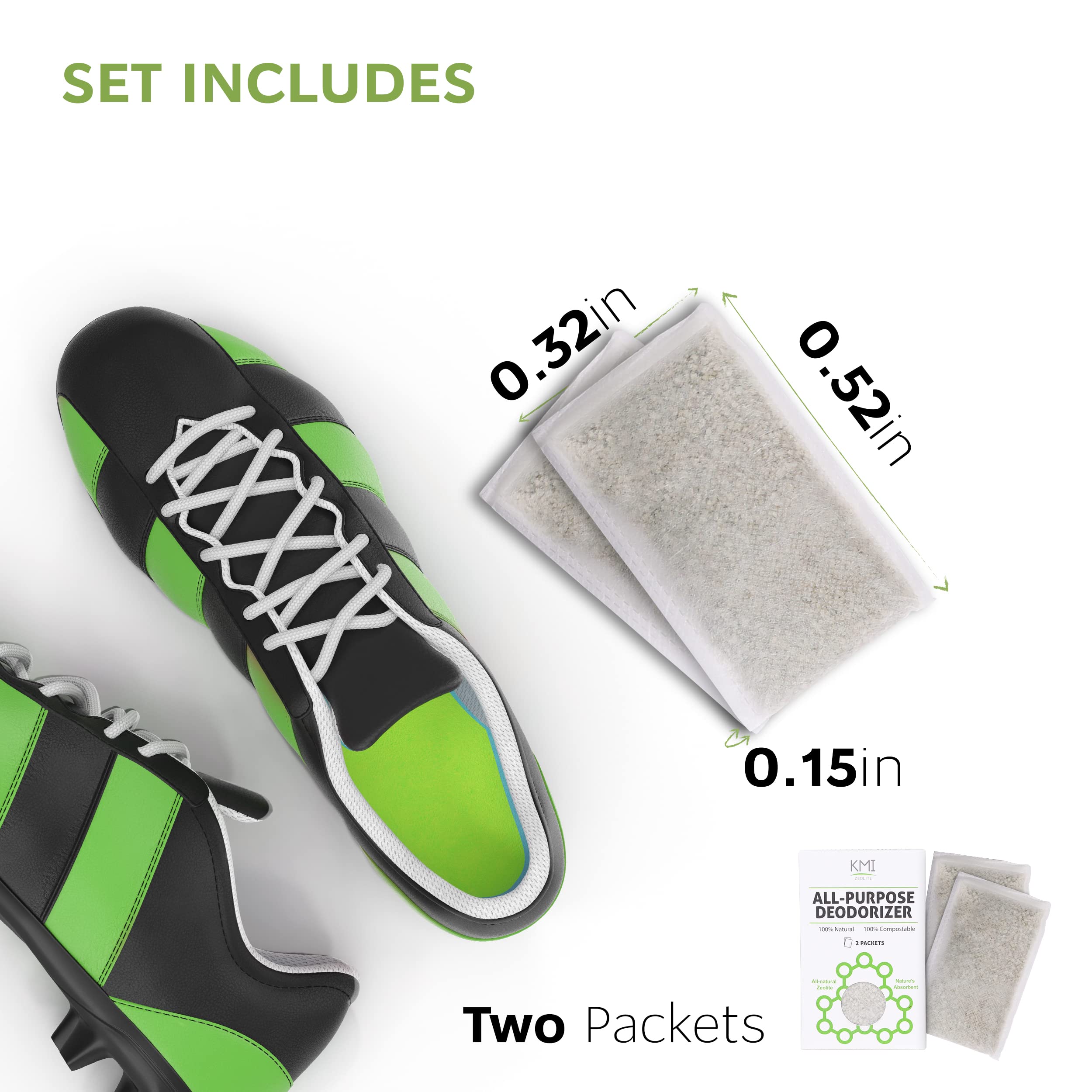 Natural Odor Eliminator Bags - Absorb & Neutralize Bad Smells in Refrigerators, Gym Bags, Shoes & Closets | Eco-Friendly Air Freshener for Home, Car & Pet Areas | Long-Lasting Deodorizer for Fresh Spaces
