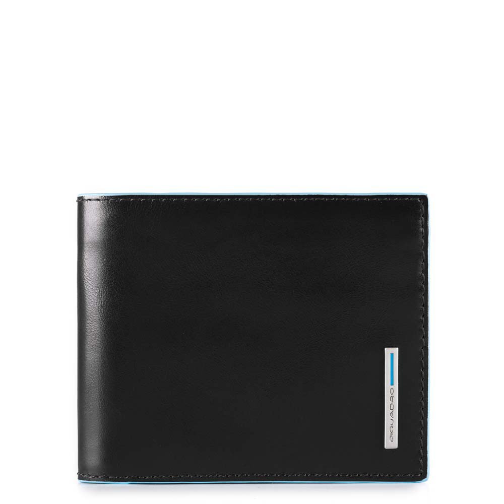 PIQUADRO Women's Coin Purse Wallet - Small Leather Card Holder for Credit Cards & Cash - Perfect for Travel, Shopping & Everyday Use