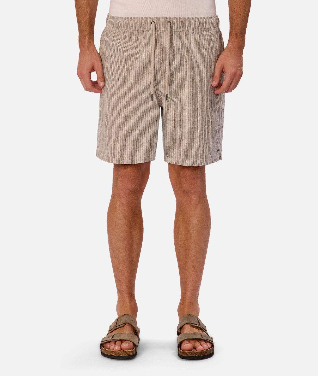 Ortenza Short - Premium Stone Charcoal Fabric Casual Shorts for Men | Comfortable Summer Wear for Outdoor Activities, Beach & Travel