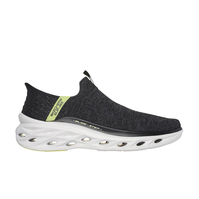 SLIP INS: GLIDE STEP SWIFT 232464/BKLM - Comfortable Slip-On Shoes for Men & Women - Perfect for Walking, Running, and Casual Wear
