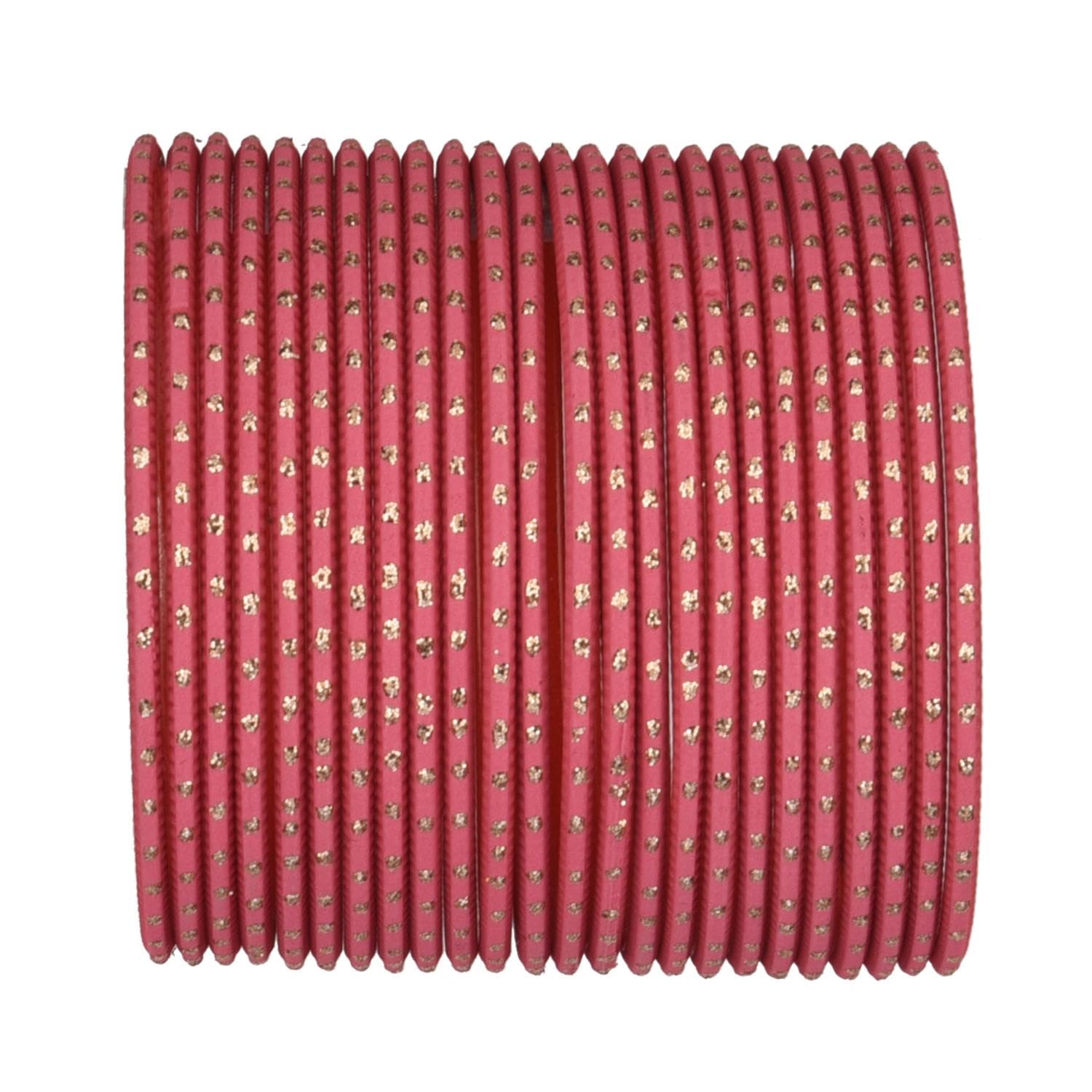 Efulgenz Indian Bangles Set - Bollywood Plain Metal Bangle Bracelets for Women | Wedding Jewelry & Costume Accessories | Perfect for Bridal, Party & Festival Outfits
