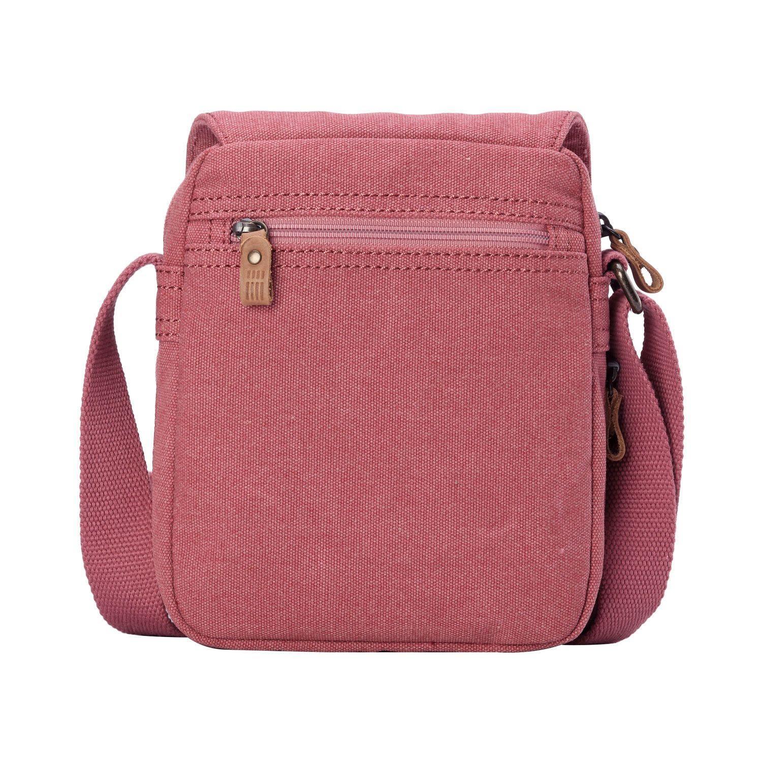 TRP0239 Troop London Classic Canvas Crossbody Bag - Stylish & Durable for Travel, Work & Everyday Use