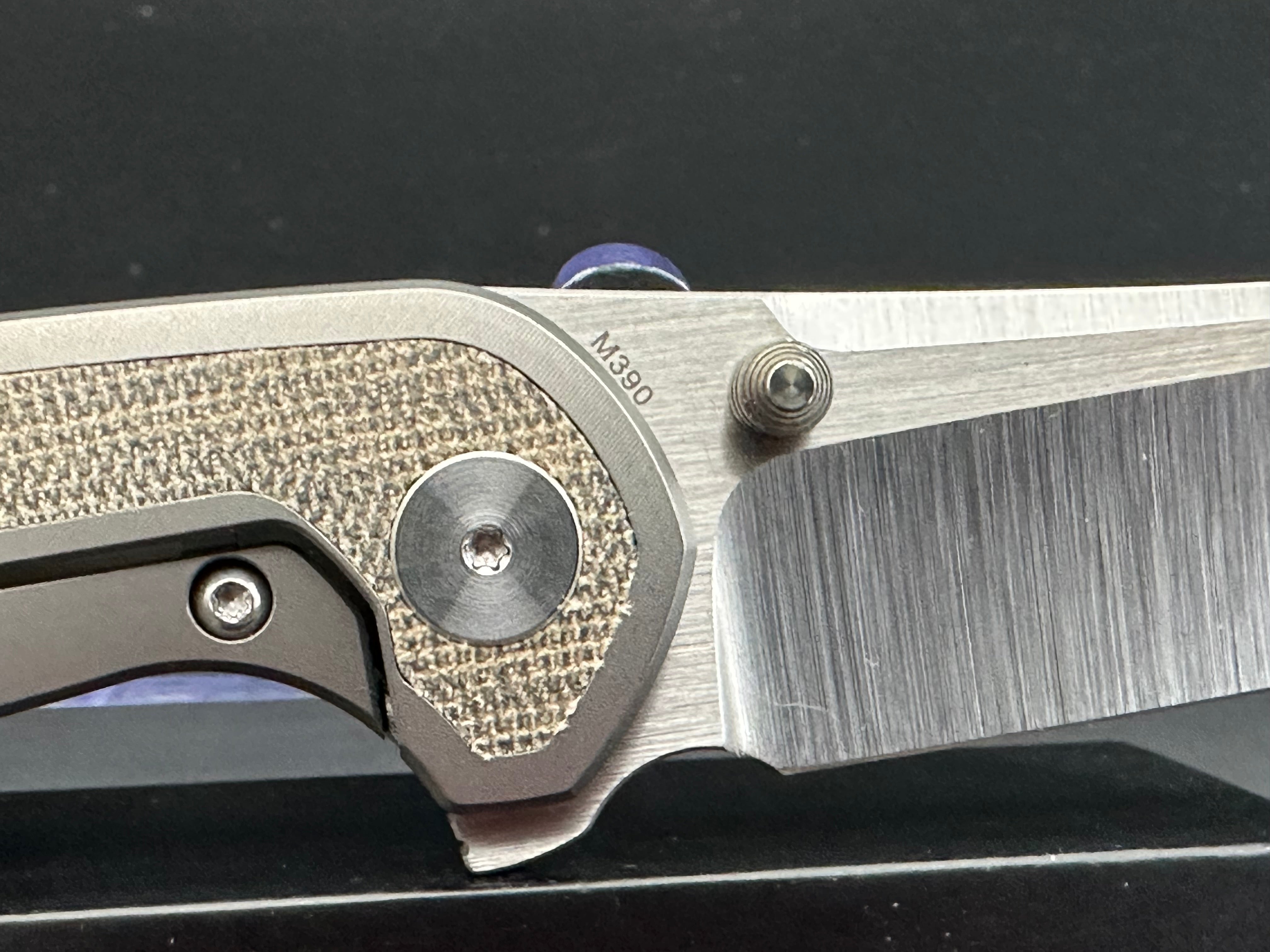 Purvis Progeny Folding Knife - Satin Green Micarta Handle - EDC Pocket Knife for Outdoor, Camping, and Everyday Carry