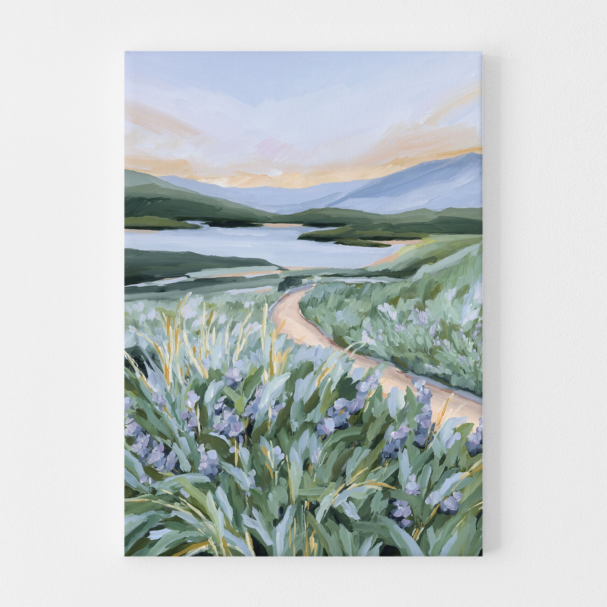 Among the Wildflowers Art Print - Vibrant Floral Wall Decor for Living Room, Bedroom & Office - Perfect Gift for Nature Lovers