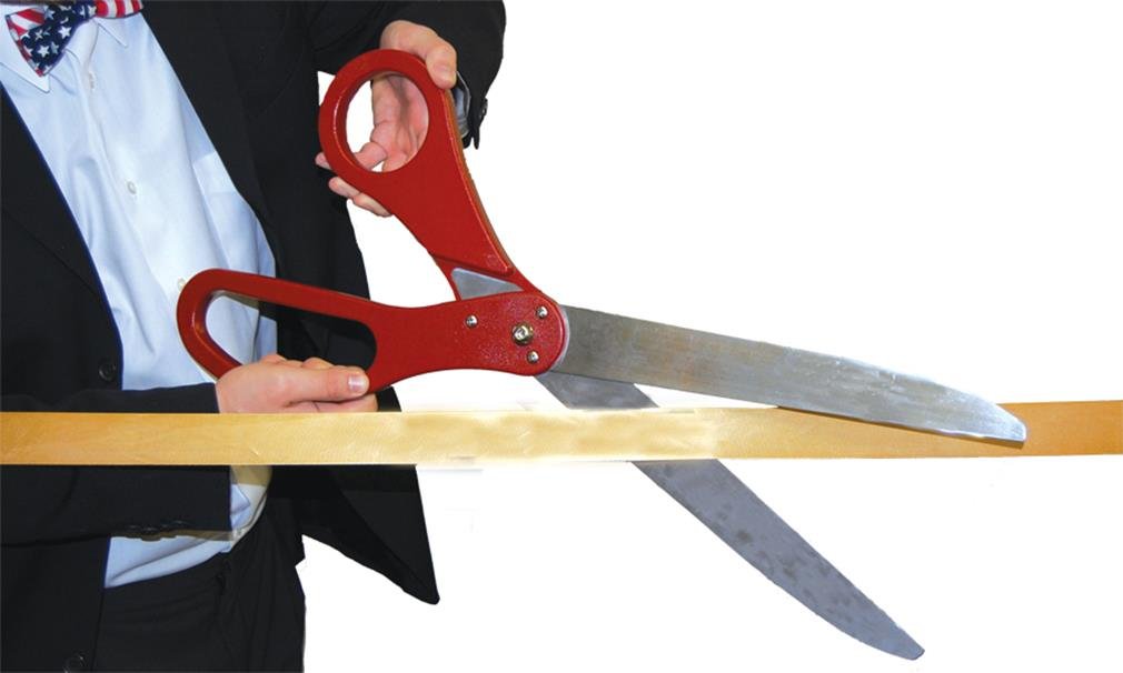 Halloween FX Scissors for Ribbon Cutting - Professional Costume & DIY Decoration Tool for Halloween Party Decorations