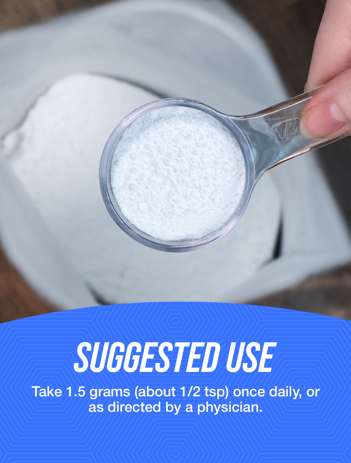 Premium Calcium Lactate Powder - High Purity Dietary Supplement for Bone Health & Muscle Function - Ideal for Baking, Cooking & Smoothies