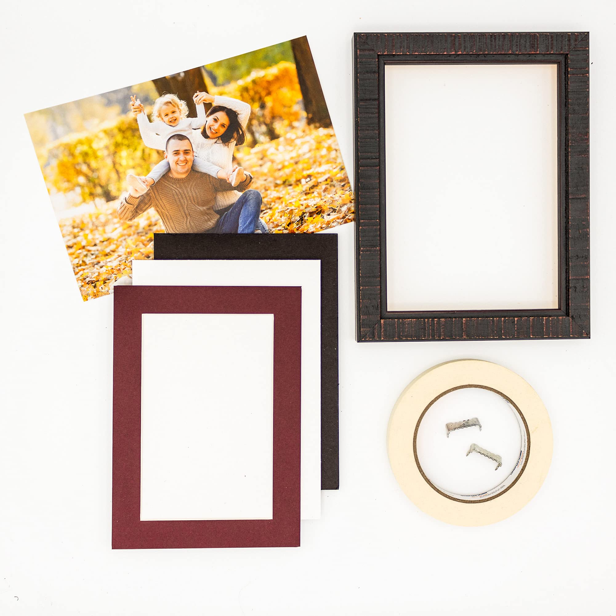 22x28 Inch Precut Maroon Acid-Free Picture Matboard - 10 Pack Bevel Cut Mats for 20x24 Photos & Artwork - Perfect for Framing, Scrapbooking, Home Decor & Gallery Displays