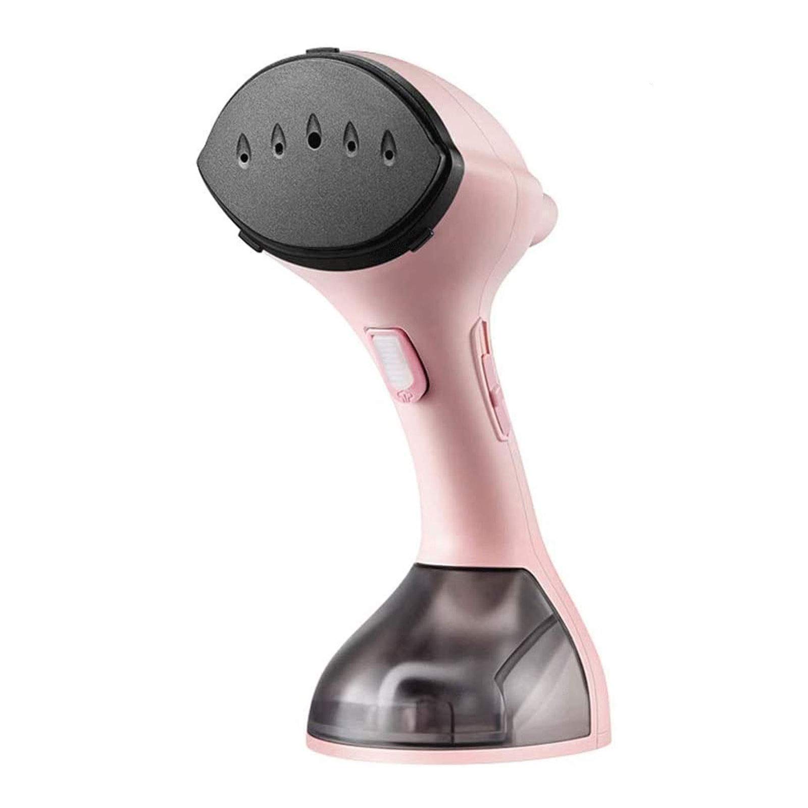180ml Handheld Garment Steamer for Clothes - Portable Travel Steamer with Fast Heat-up, Multi-Use Mini Steamer for Home & Travel (Pink) - Perfect for Wrinkles Removal, Suits, Dresses & Delicate Fabrics