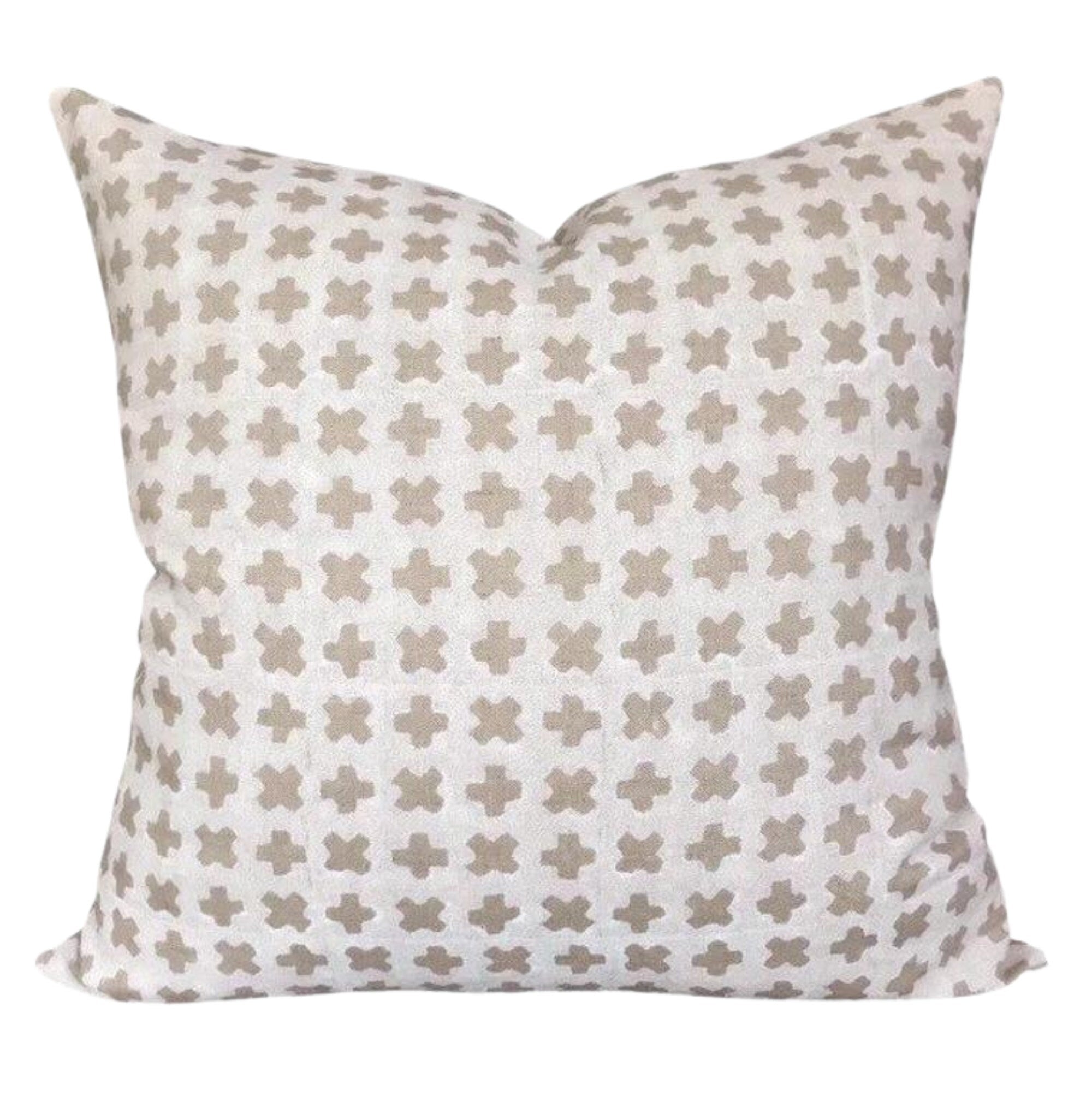 Bastideaux Bogo in Chalk Designer Pillow Cover - Ready to Ship | Luxury Home Decor for Living Room & Bedroom
