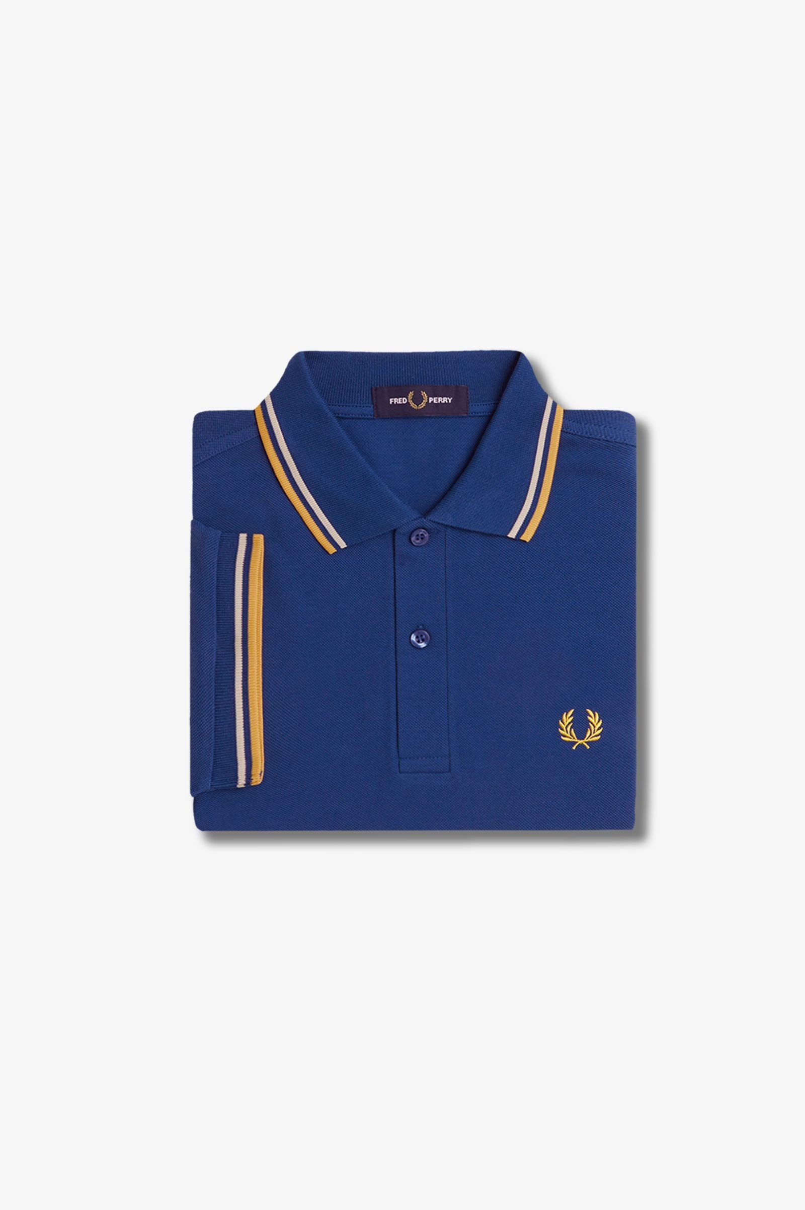 Fred Perry Twin Tipped Polo Shirt for Men | Classic Cotton Casual Wear | Perfect for Office, Golf & Smart Casual Outfits