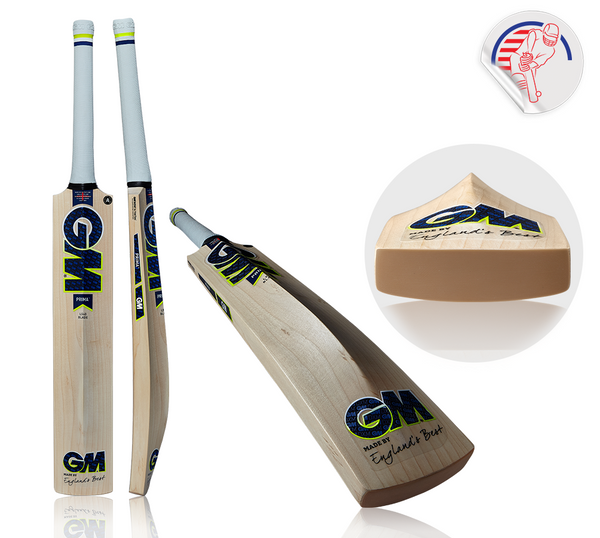 Original GM PRIMA Cricket Bat - High Performance English Willow Cricket Bat for Professional & Amateur Players - Perfect for Matches, Practice & Training Sessions
