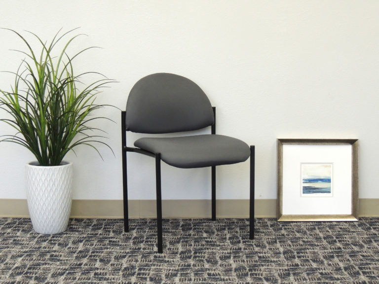 Premium Boss Diamond Stacking Fabric Chair B9505 - Comfortable & Durable for Office, Conference Room, or Home Use