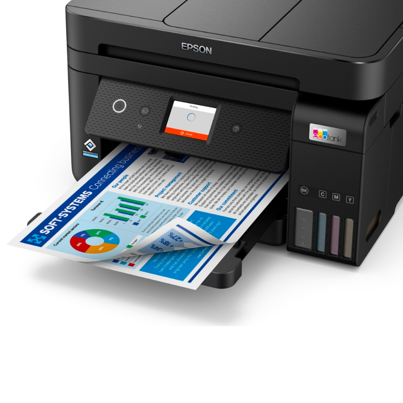 Epson EcoTank L6290 Wireless All-in-One Ink Tank Printer with ADF - A4 Color Printer, Wi-Fi, Duplex Printing | Perfect for Home Office, Small Business & Student Printing Needs