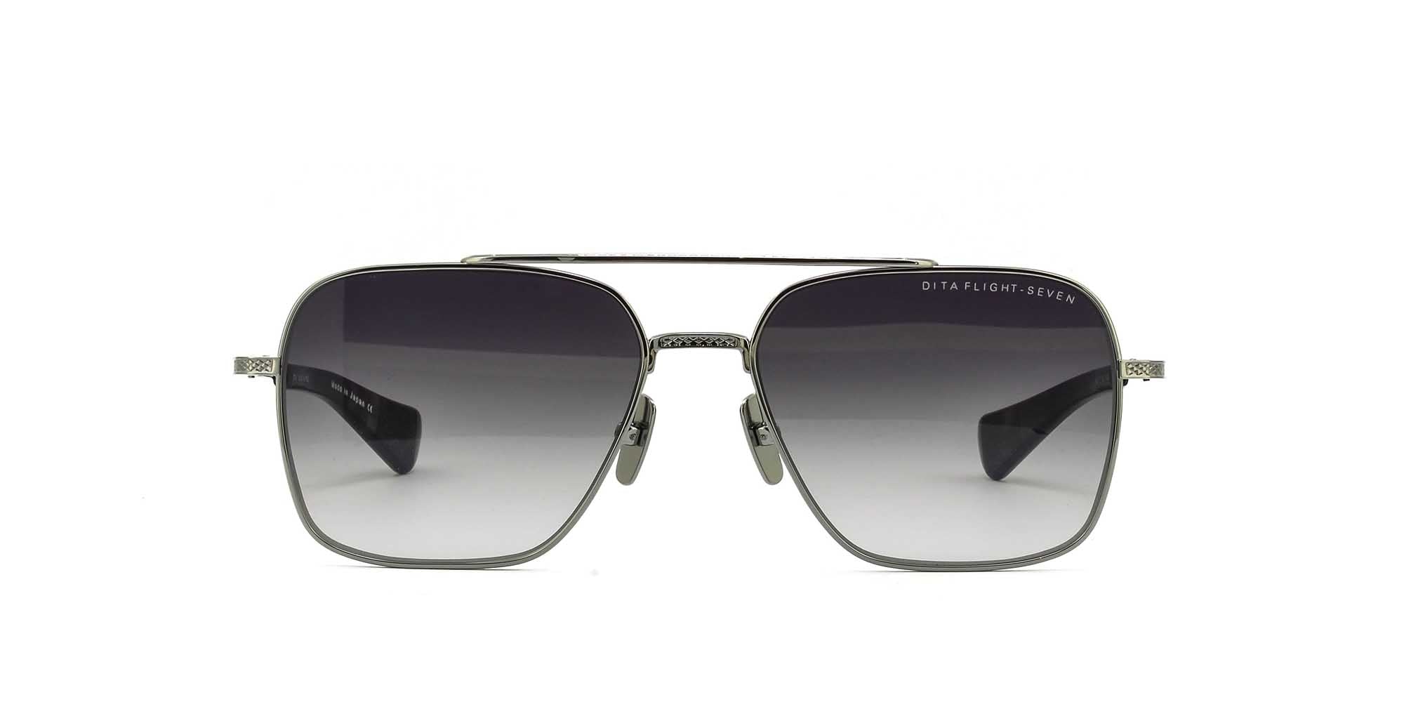 Dita Flight Seven DTS111 Sunglasses - Premium Polarized Aviator Shades for Men & Women - UV Protection & Anti-Glare - Perfect for Driving, Travel & Outdoor Activities