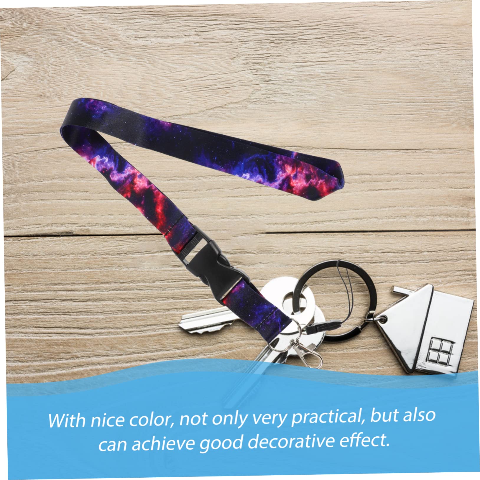 20 Pack ID Card Lanyards with Flashlight Keychain - Durable Polyester Phone Lanyard & Wrist Strap for Work, Events, and Security Accessories (Black) - Perfect for Office Badges, Conventions, and Nighttime Safety