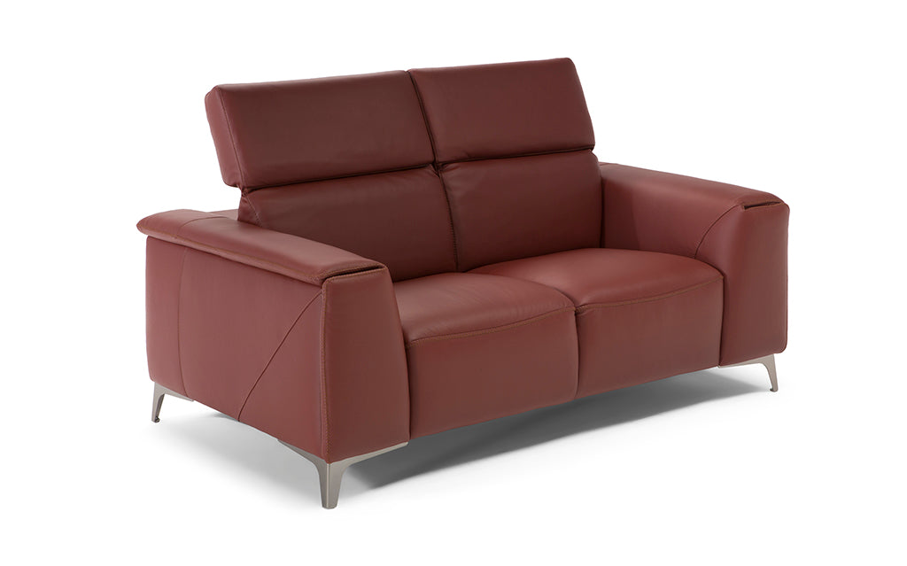 NATUZZI Editions C074 Trionfo Triple Motion Recliner Sectional Sofa - 3-Seater Power Reclining Living Room Couch with Adjustable Headrest & Lumbar Support | Perfect for Home Theater, Family Room & Lounge Relaxation