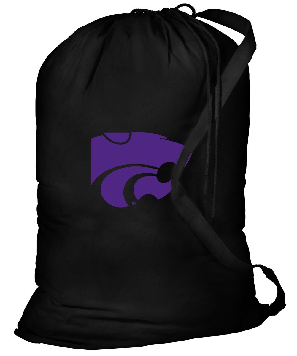 Kansas State Wildcats Laundry Bag - Durable Mesh Clothes Hamper for College Dorms, Travel & Sports Gear Storage - K-State Fan Gift & Organization Solution