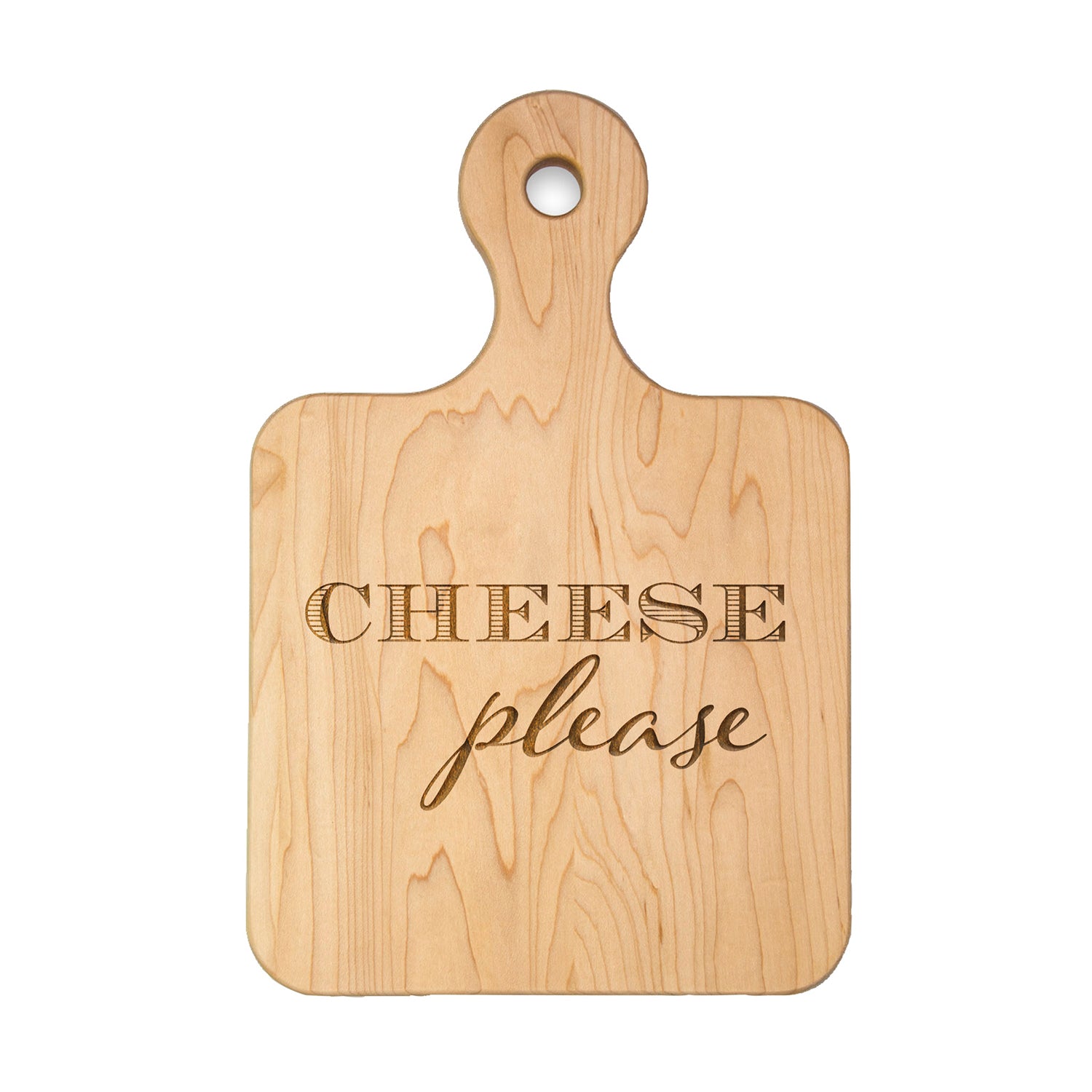 Artisan Maple Wood Cutting Board & Cheese Board - 12