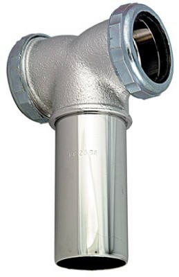 1.5 Inch Master Plumber End Tee & Tailpiece - Durable Brass Plumbing Fitting for Sink Drainage & Bathroom Installations - Perfect for DIY Home Repairs & Professional Plumbing Projects