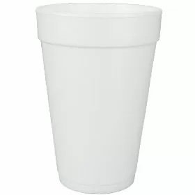 Eco-Friendly Disposable Dinnerware Set - Foam & Plastic Cups for Parties, Picnics, and Events - Bulk Pack of 50