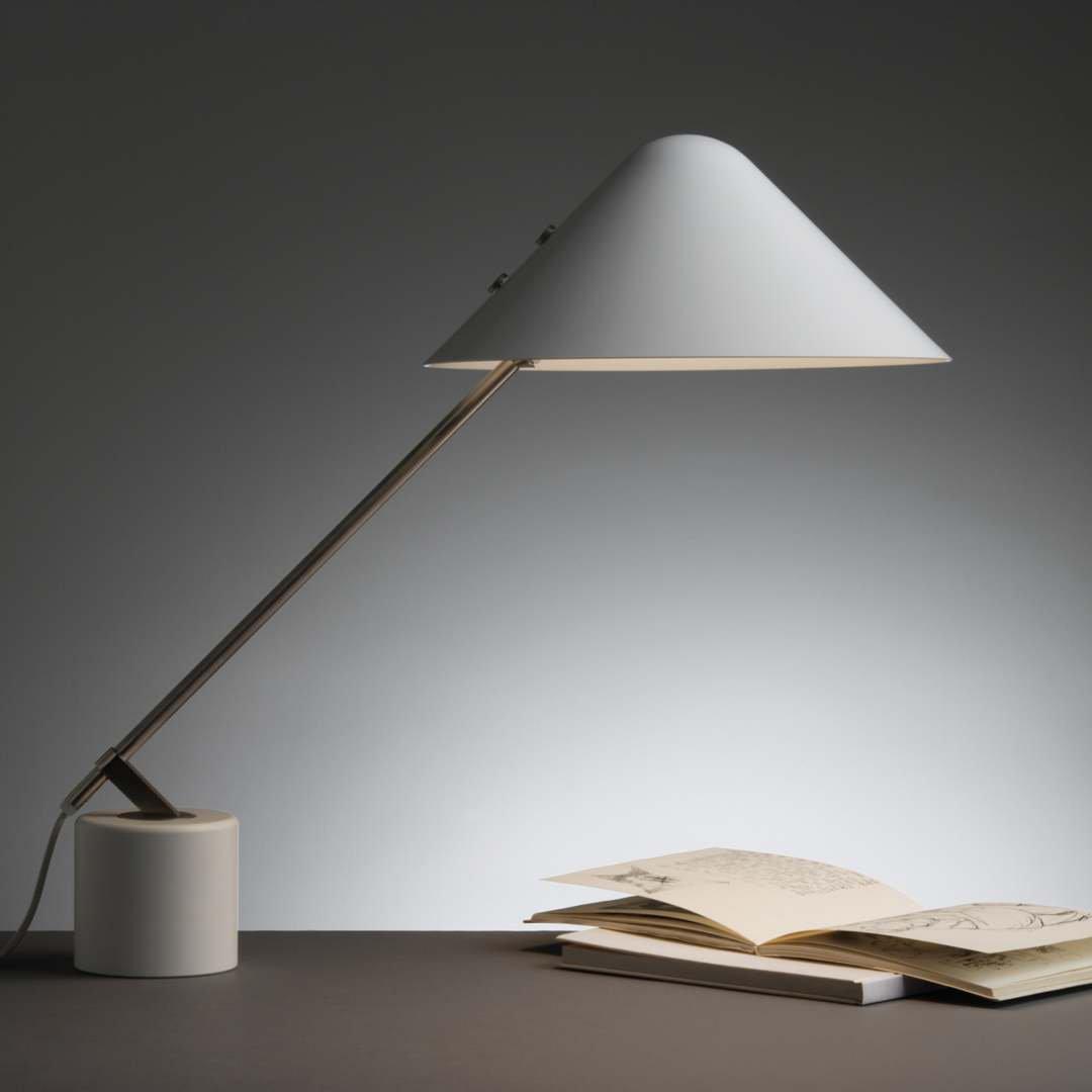 Mini Table Lamp with Hat Design - Stylish & Compact Nightstand Light for Bedroom, Living Room, or Office Decor