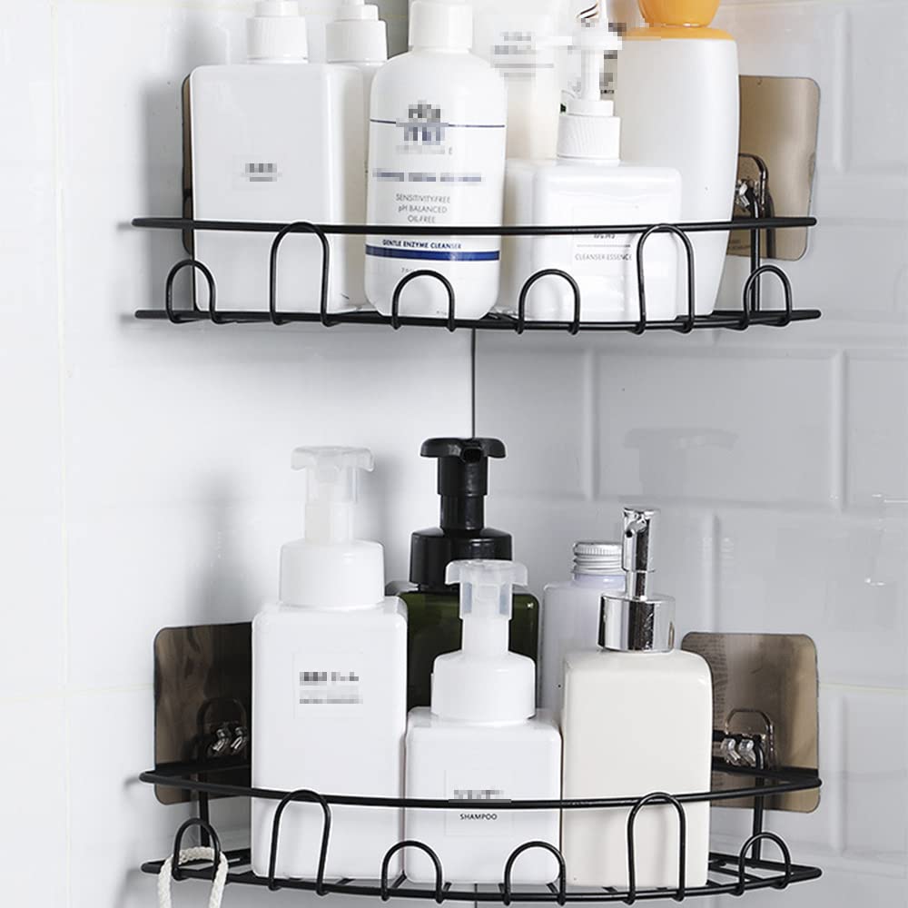 Premium Tempered Glass Shelf for Spice Bottles, Brushes, Shower Gel, Soap & Shampoo - Bathroom & Kitchen Organizer for Stylish Storage & Display