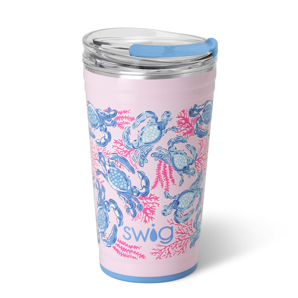 Swig Life 24oz Party Cup - Insulated Stainless Steel Tumbler for Drinks, Perfect for Parties, BBQs & Outdoor Events | BPA-Free, Leak-Proof Design