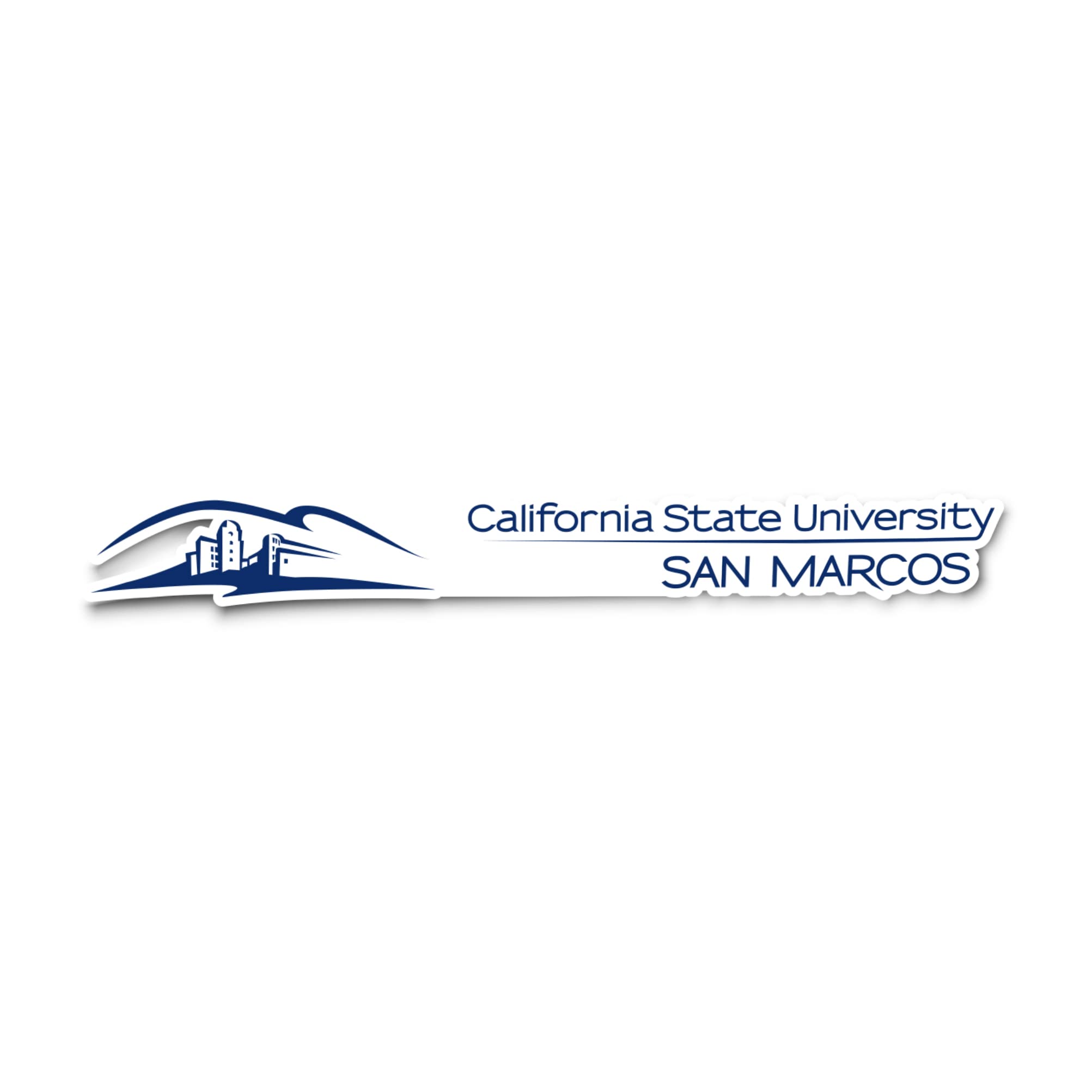 Desert Cactus CSUSM Sticker - California State University San Marcos Vinyl Decal for Laptop, Water Bottle, Car & Scrapbook | Perfect for College Students, Alumni & Fans (IND 00004)