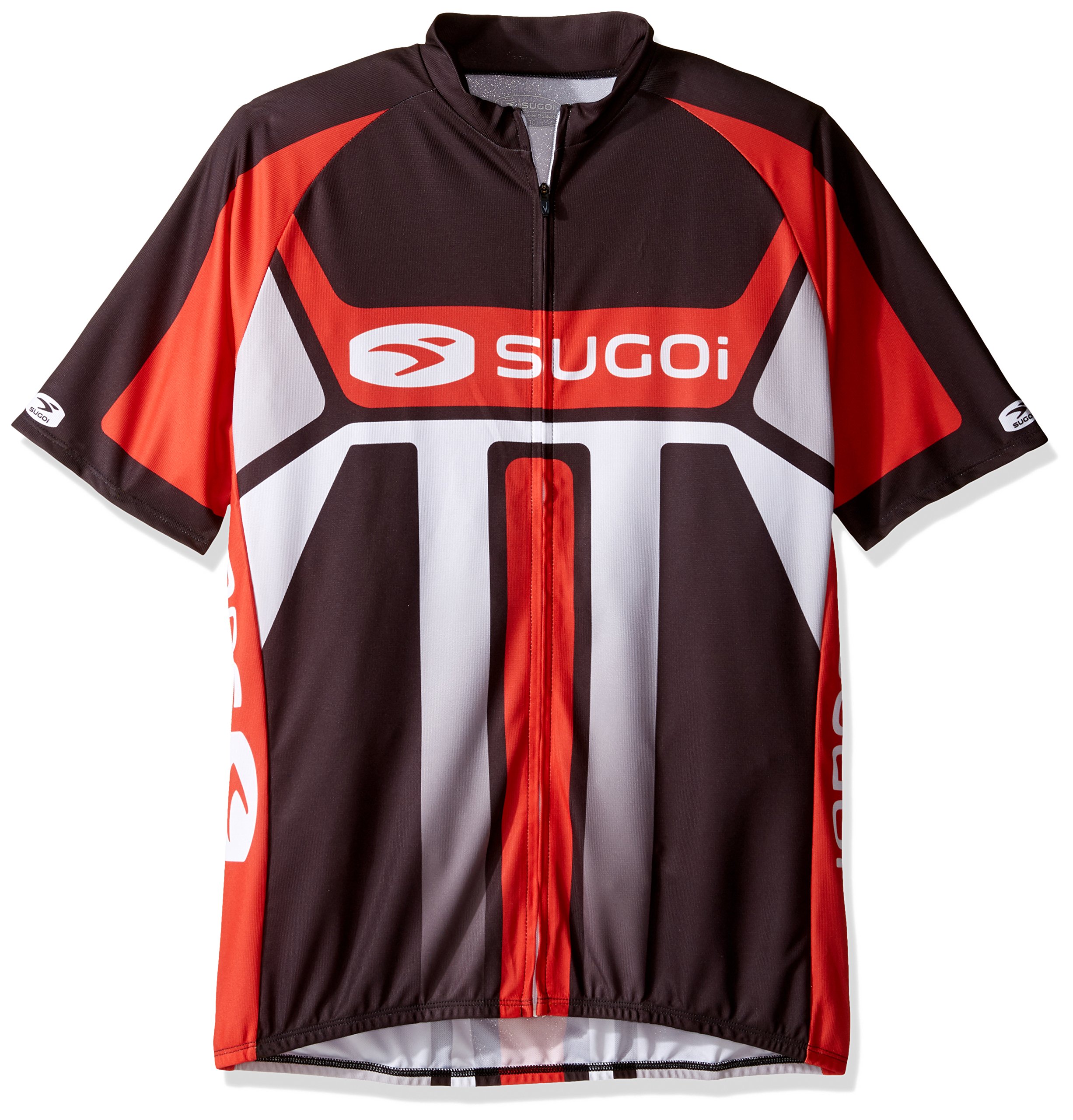 SUGOi Men's Evolution Pro Cycling Jersey - High Performance Bike Shirt for Road & Mountain Biking - Breathable & Moisture Wicking for Comfortable Rides