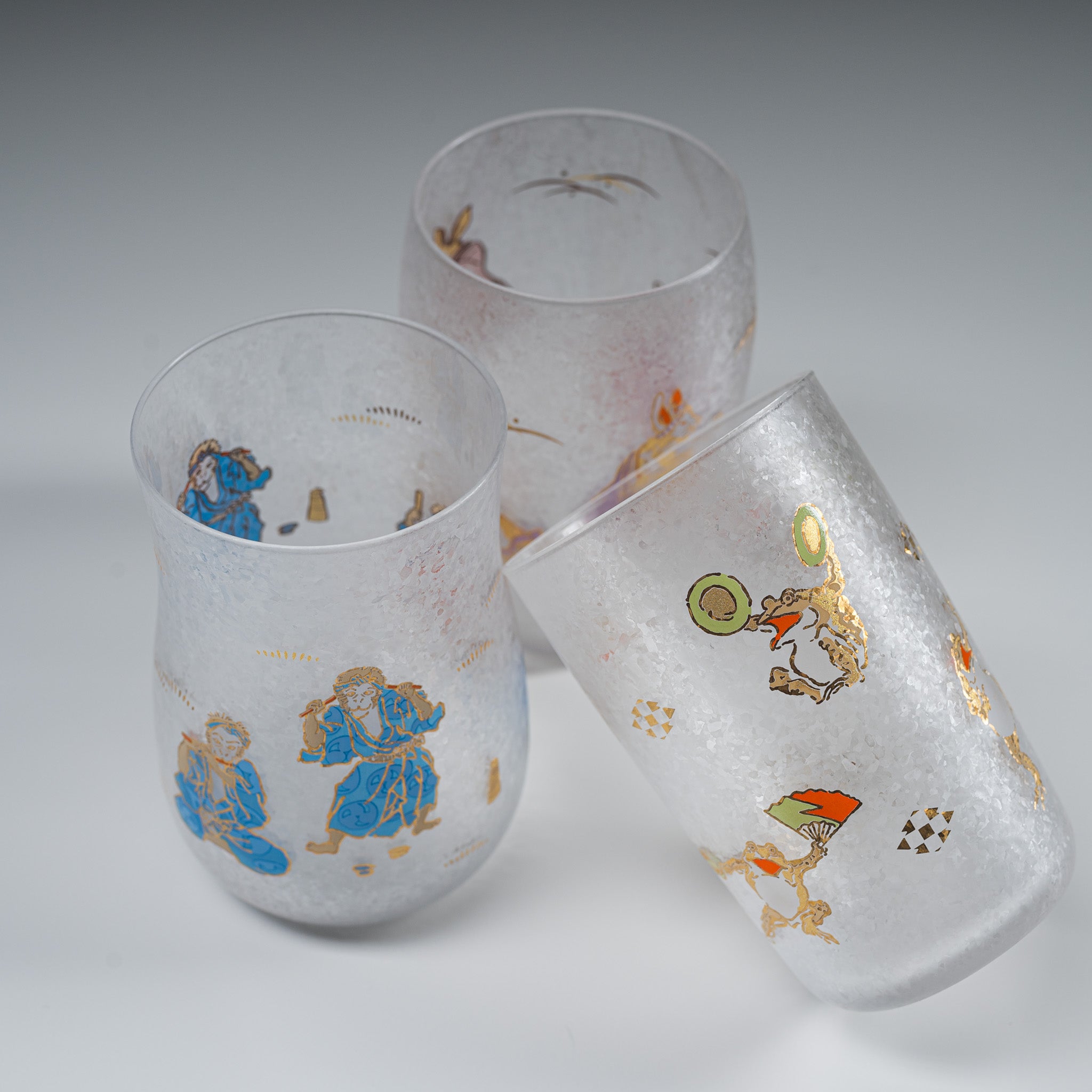 Lucky Animal Craft Beer Cup Set - 3 Piece Wooden Gift Box for Home Bar, Parties & Gifts | Unique Handmade Drinking Glasses for Beer Lovers