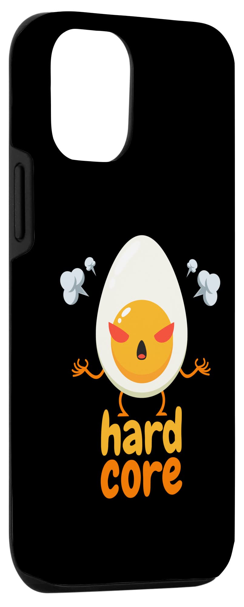 Premium Shockproof iPhone 12/12 Pro Case - Durable Hard Shell with Egg Cooking Design - Perfect for Cooking Enthusiasts & Kitchen Use
