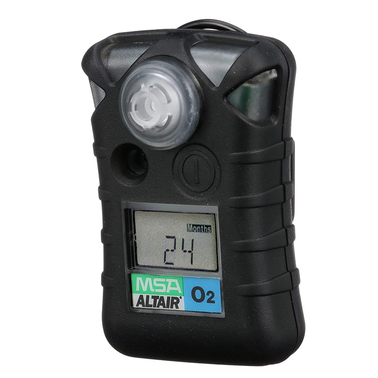 MSA 10092523 ALTAIR Single-Gas Detector - Oxygen (O2) Monitor 19.52%-23.0% Range, Black Portable Gas Detector, UL Certified for Industrial Safety | Workplace, Mining & Confined Space Oxygen Level Monitoring
